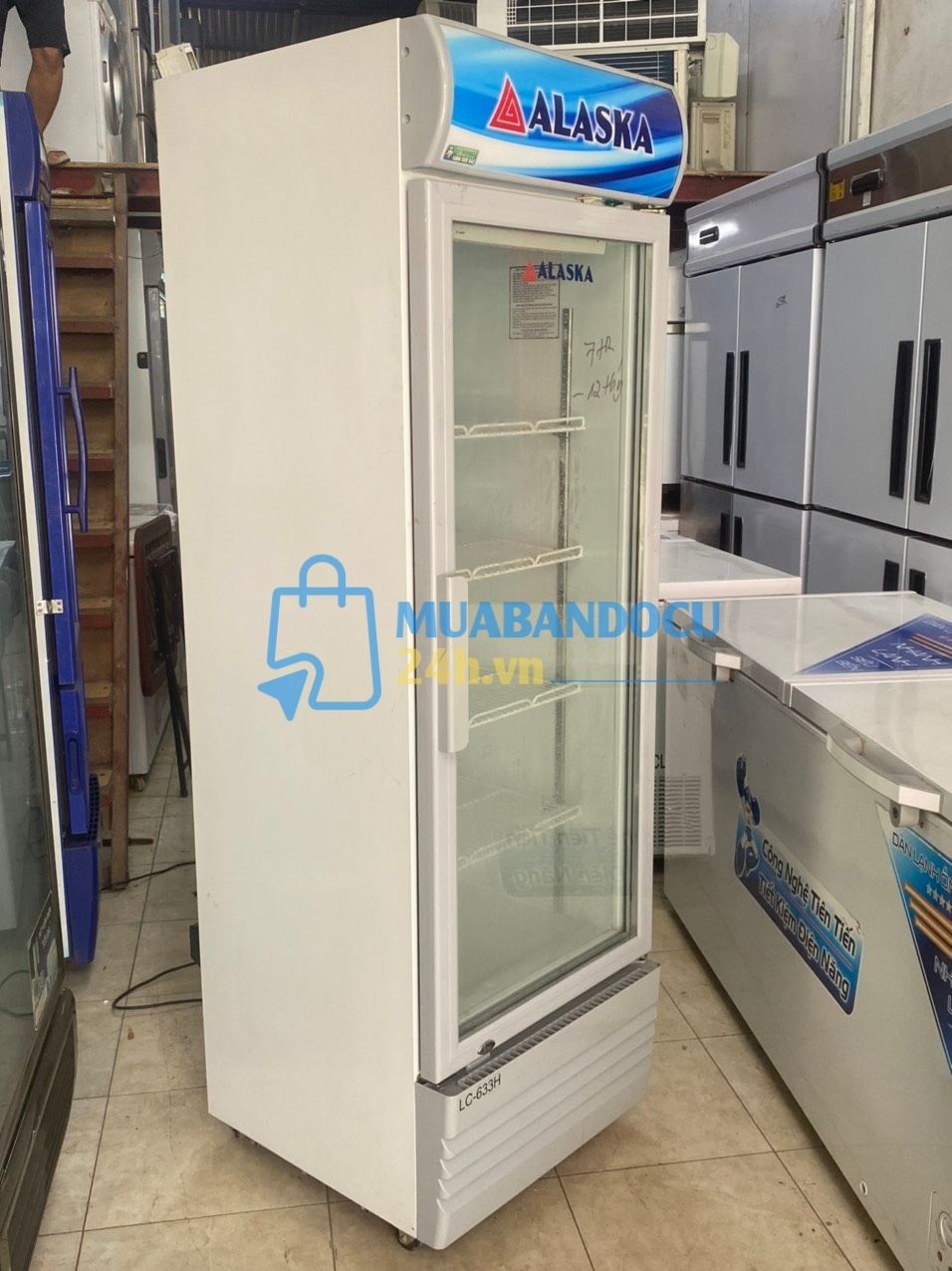 Tủ mát Alaska 400 lít LC-633H, mới 97%