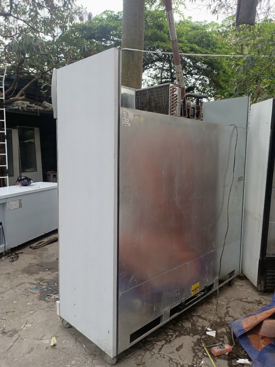 Tủ Mát 3 Cánh Berjaya Cửa Kính 3D/DC-SM 1500L-Thanh Lý Giá Rẻ- New 90%