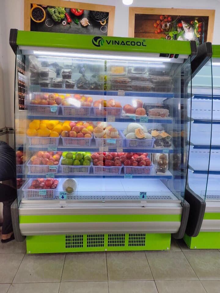Tủ Trưng Bày Thực Phẩm Siêu Thị Vinacool SGL-1500FB - NEW 98%