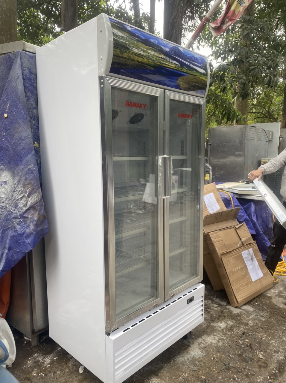 Tủ Mát 2 Cánh Sanaky VH-1009HP_Bảo Hành 06 Tháng-New 99%