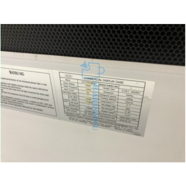 Tủ Mát Siêu Thị Carrier LD18205MEA 2 mét Mới 96%