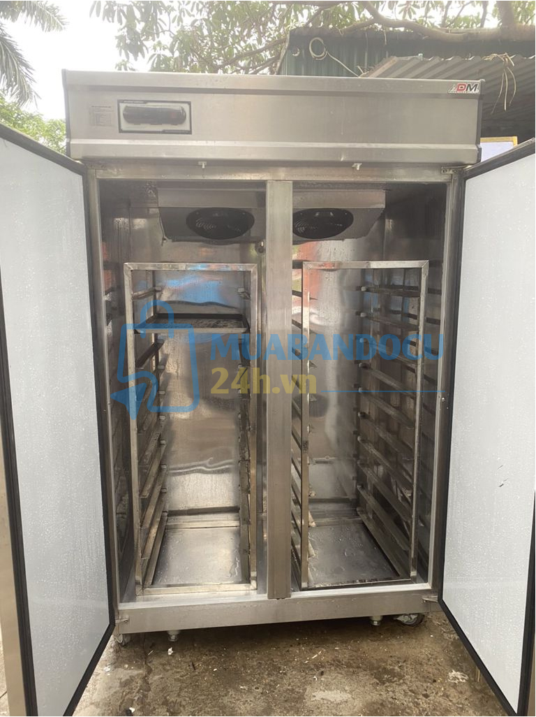 Tủ Đông 2 Cánh Inox Đức Minh 950l - NEW 95%