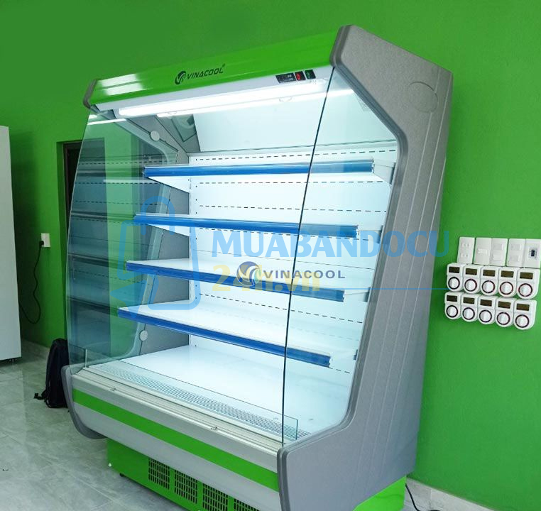 Tủ Trưng Bày Thực Phẩm Siêu Thị Vinacool SGL-1500FB - NEW 98%
