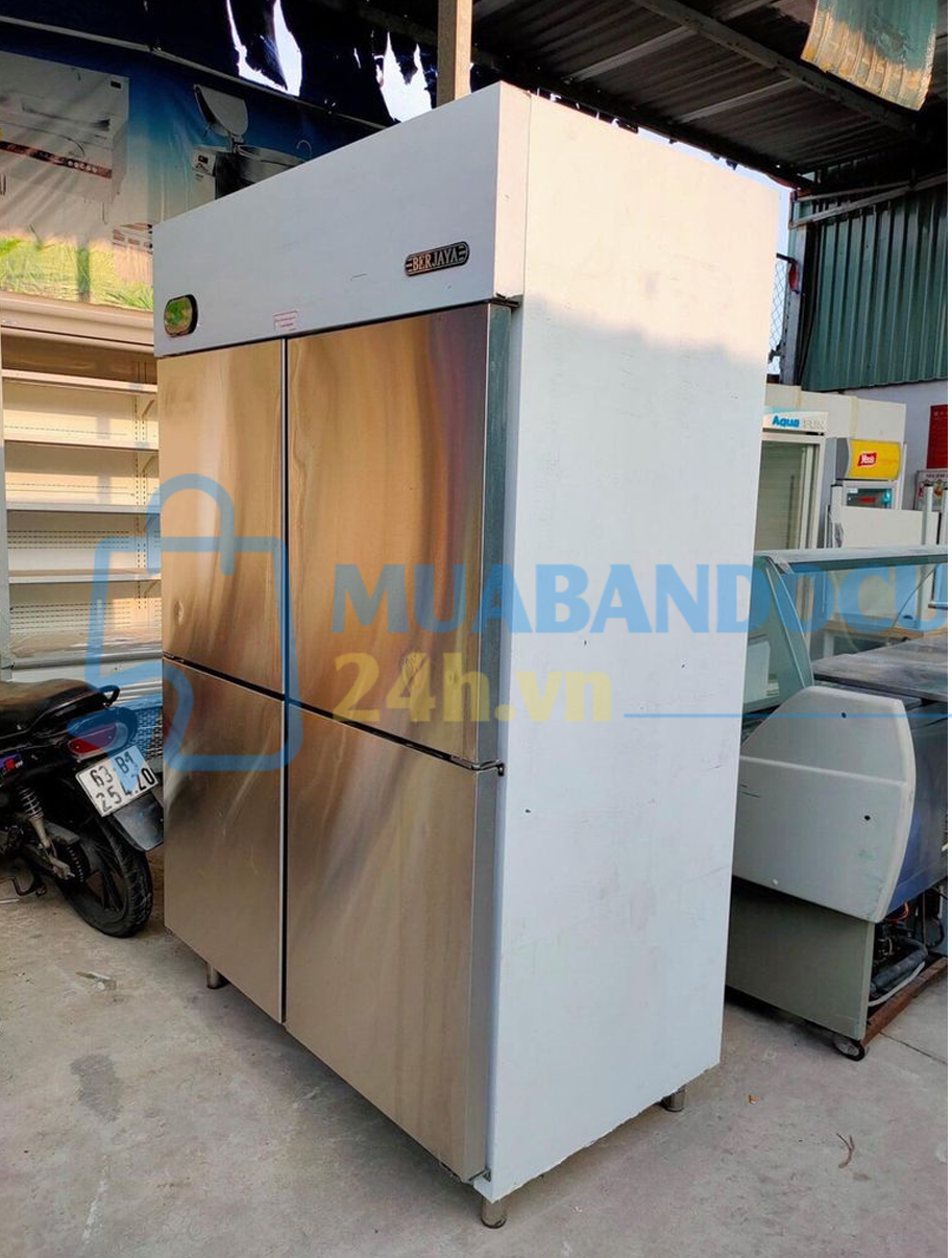 Tủ Đông 4 Cánh Berjaya Inox 1500L BS4DUF/Z, Giá Rẻ Chính Hãng- New 95%