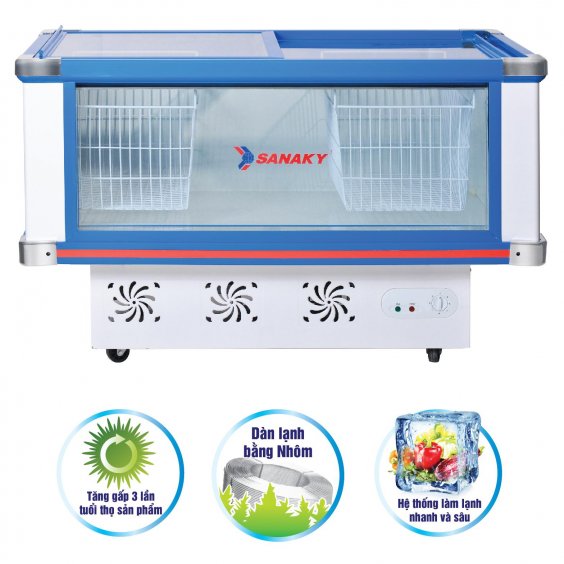 Tủ Mát SANAKY VH-288K 280L, NEW 95%