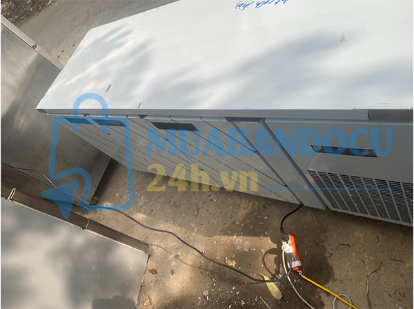 Tủ Bàn Đông Inox Đức Minh 500L- NEW 99%