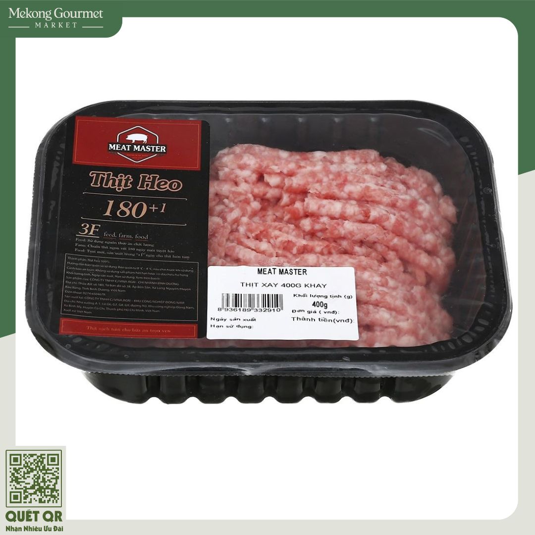 Thịt Heo Xay Meat Master 400G | Mekong Gourmet Market