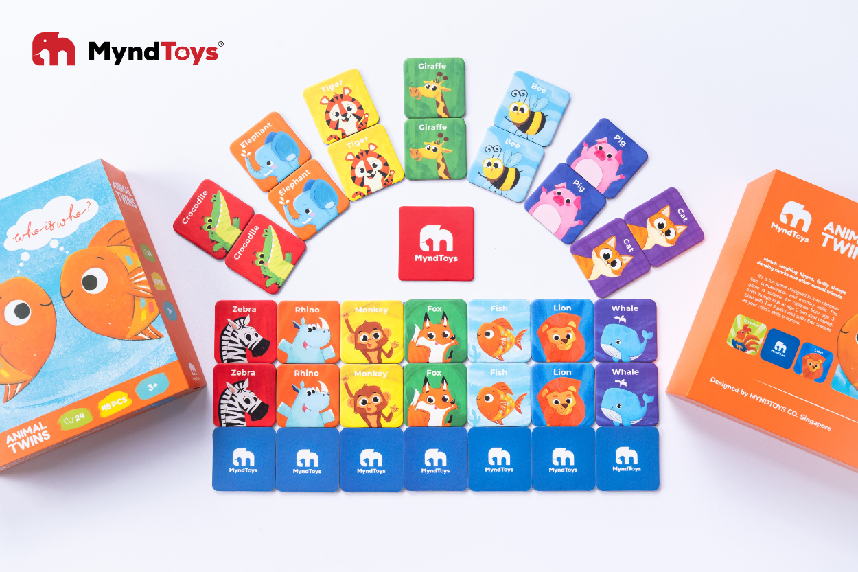 Matching & Memory Game Animals Twins | Tuấn Phong Water Matching & Memory Game Animals Twins | Tuấn Phong Water