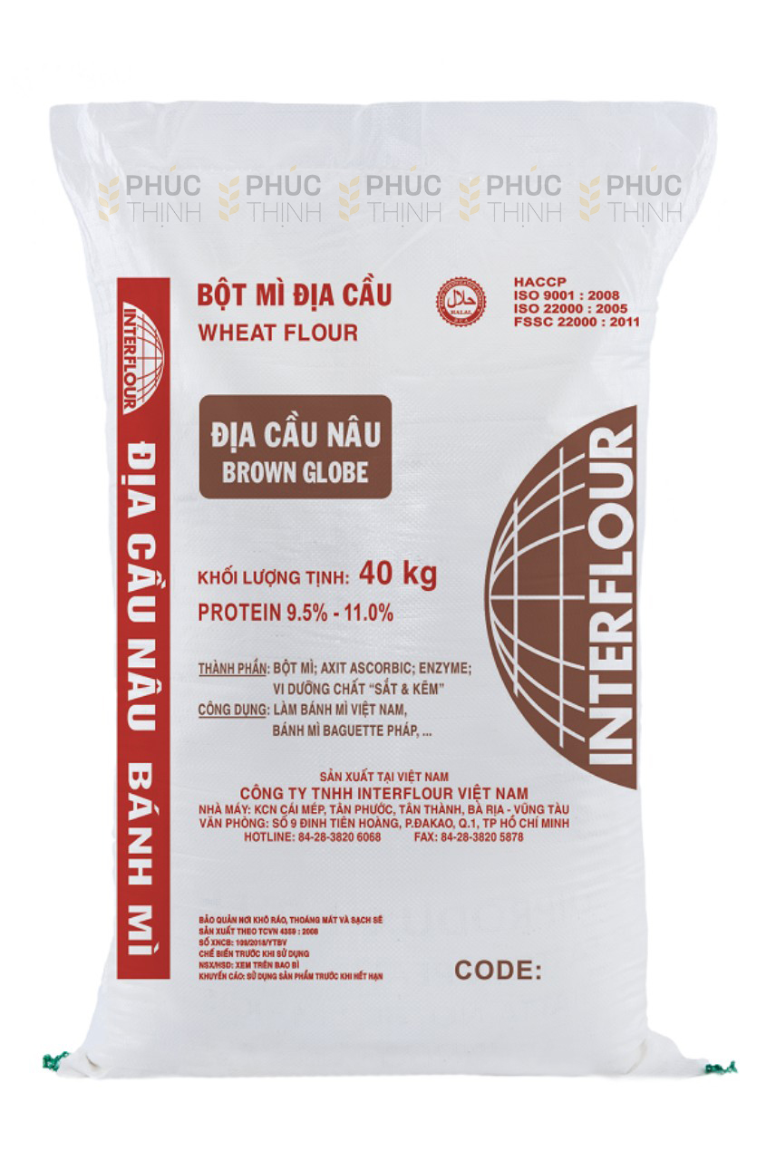 Bột mì Địa Cầu Nâu