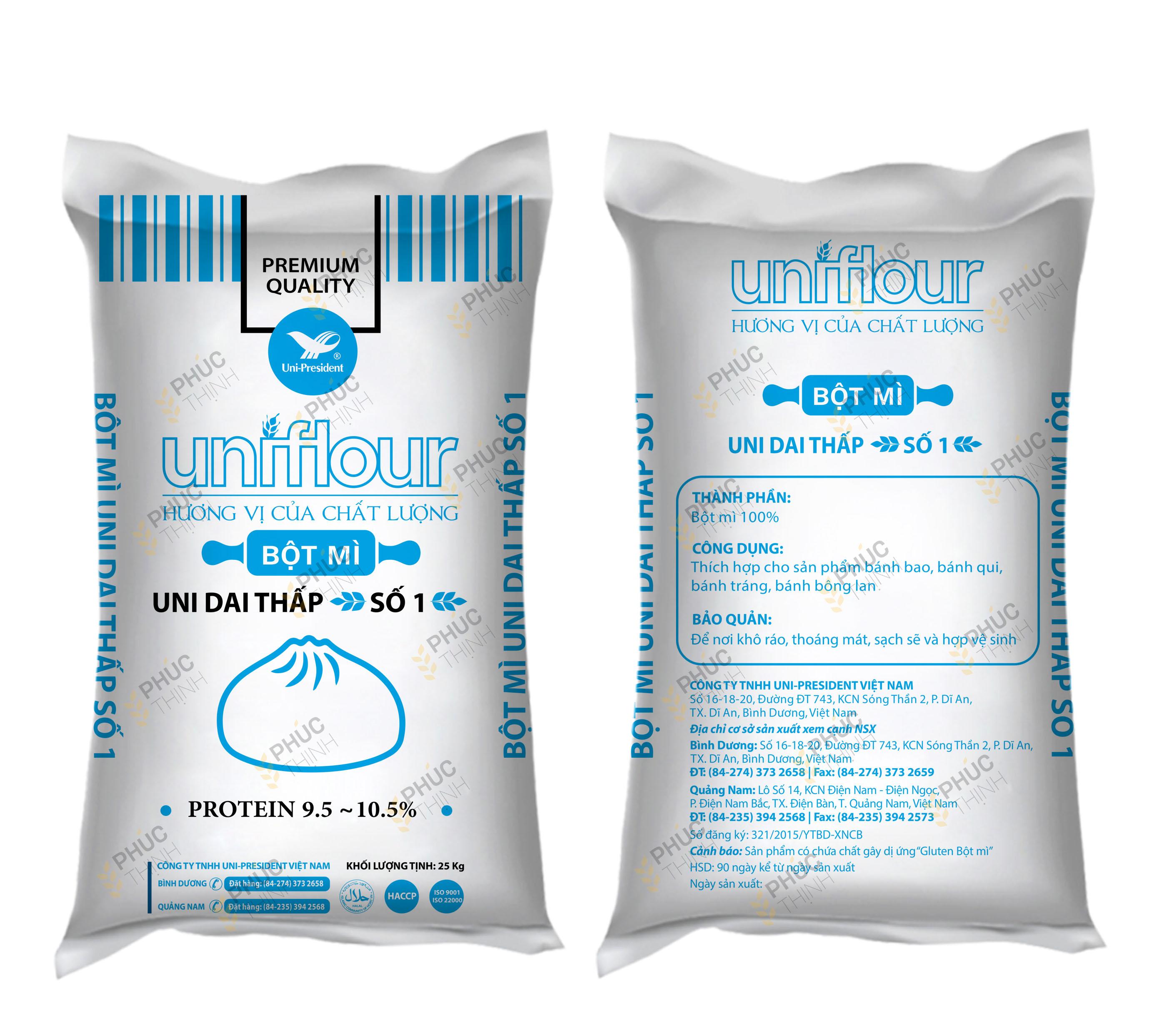 Bột mì Uni Dai Thấp số 1