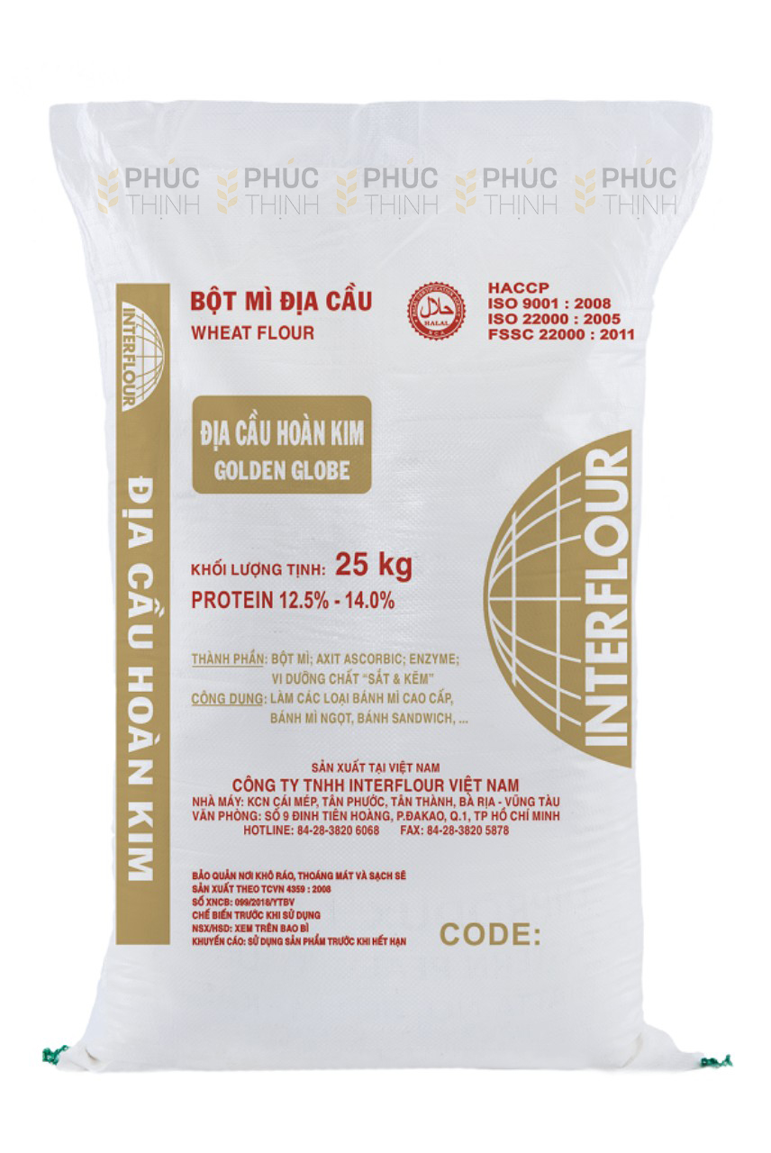 Bột mì Địa Cầu Hoàn kim