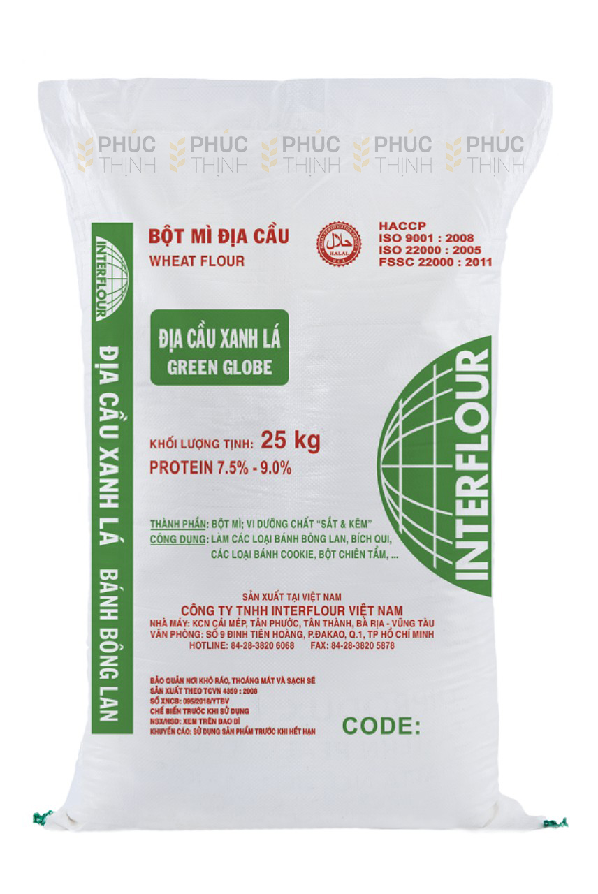 Bột mì Địa Cầu Xanh Lá
