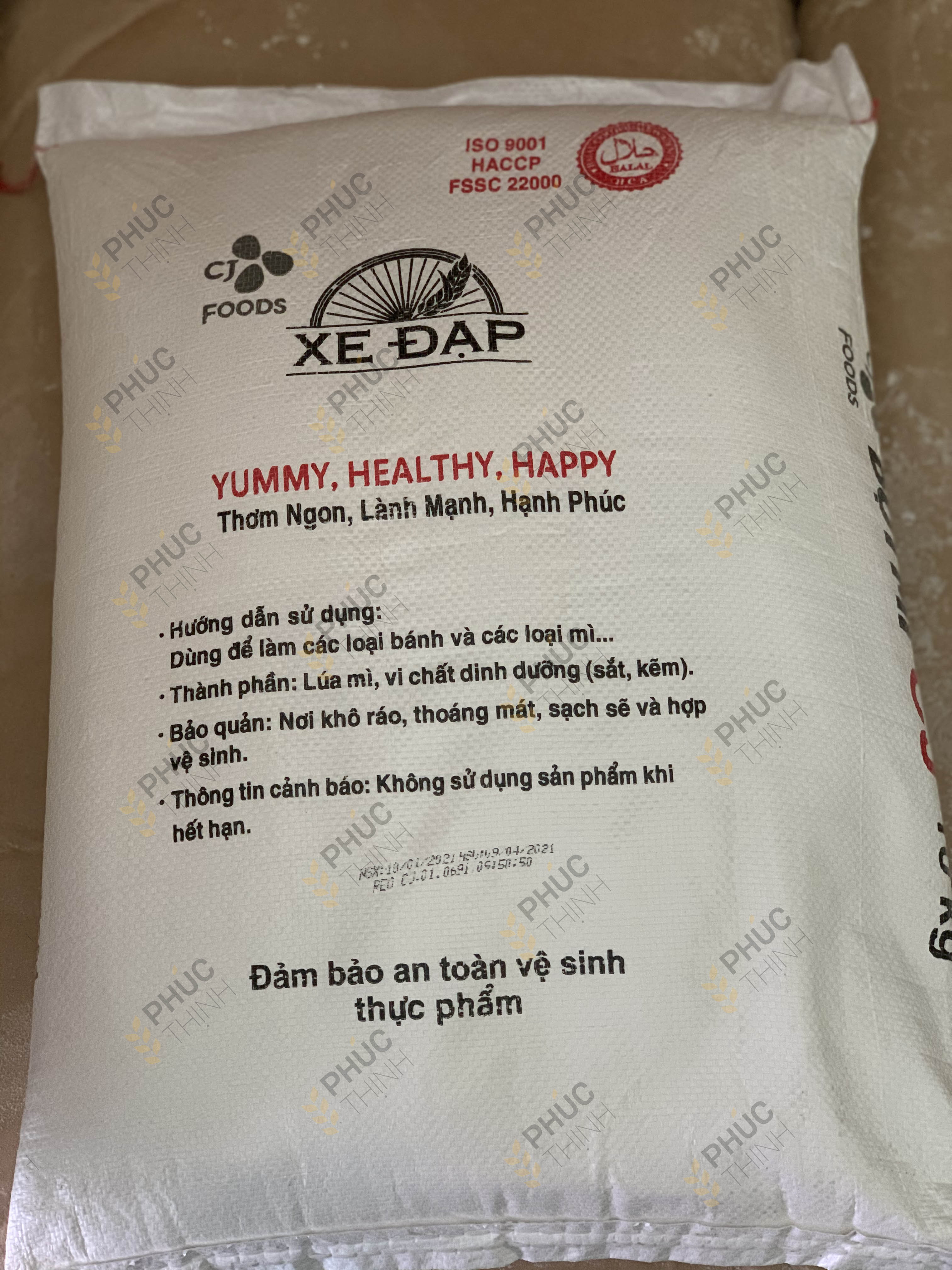 Bột mì CJ (đỏ)/PP - 10kg