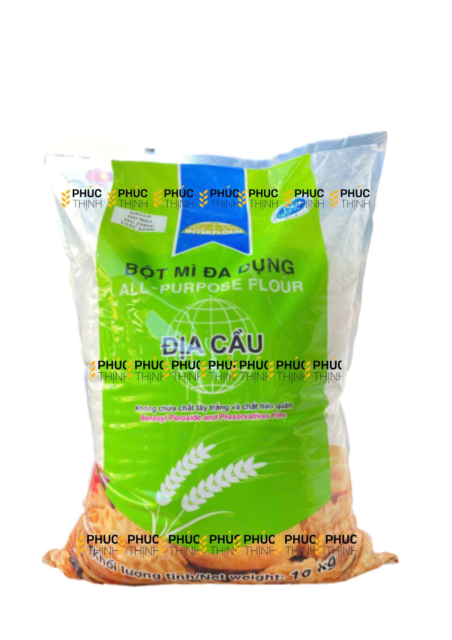 Bột mì Địa Cầu Vàng Globe-PE10/PP