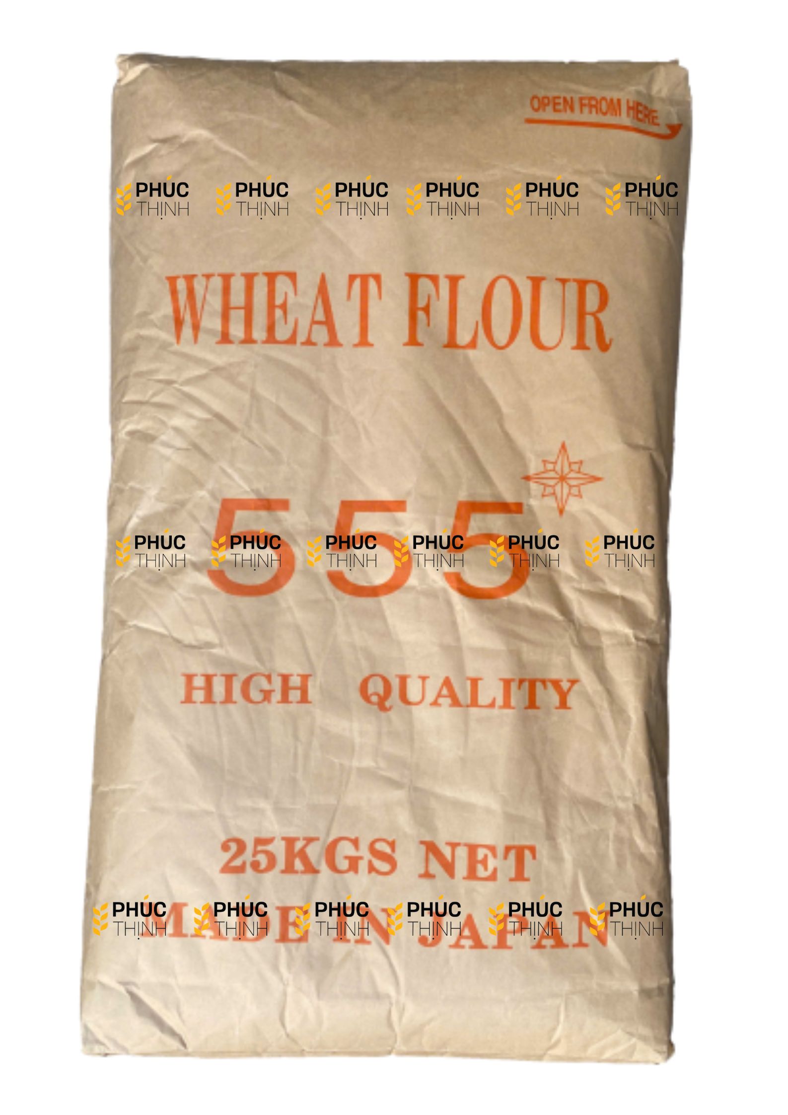 Bột mì Nhật 555 Cam Sao