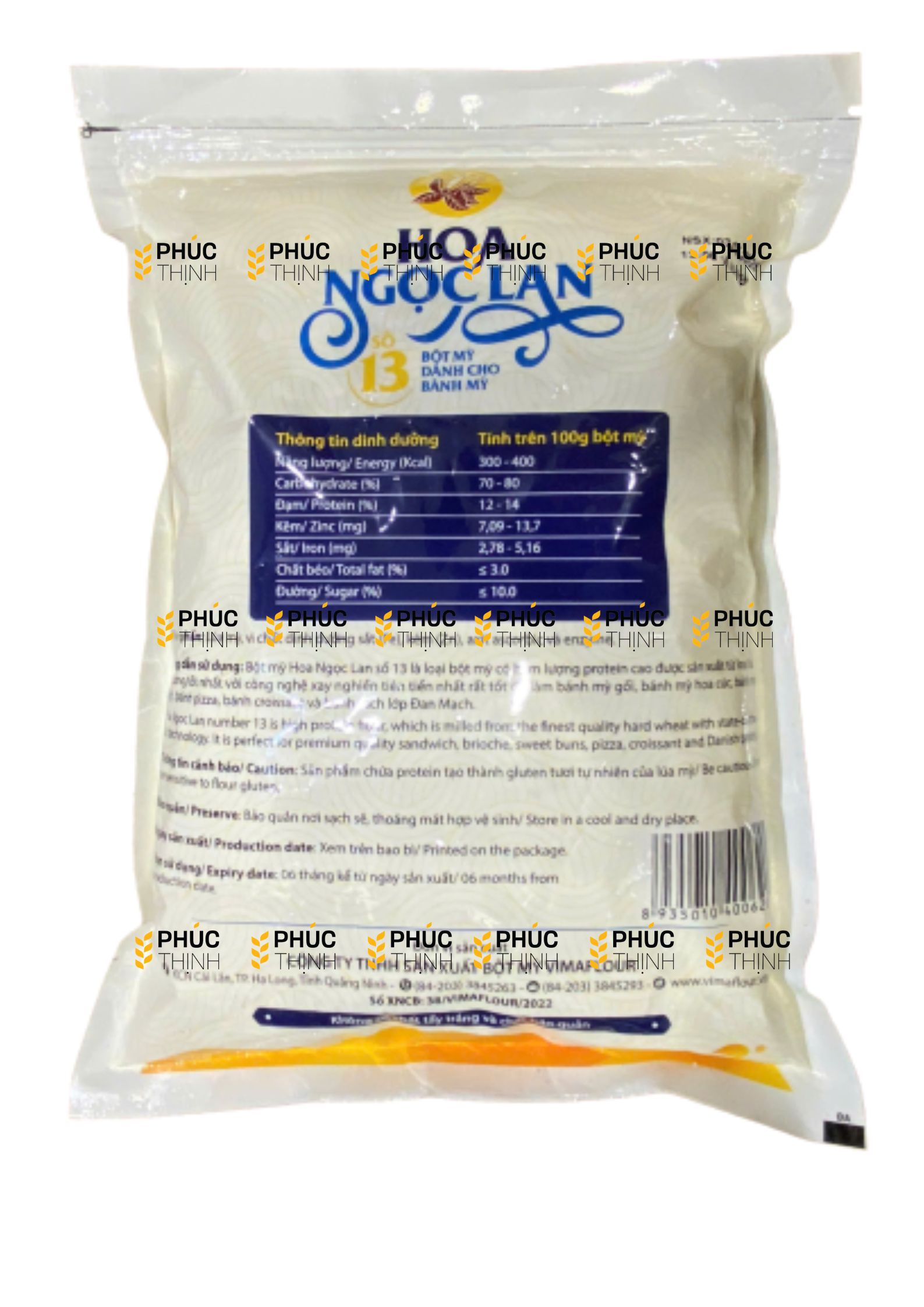 Bột mì Hoa Ngọc Lan Số 13