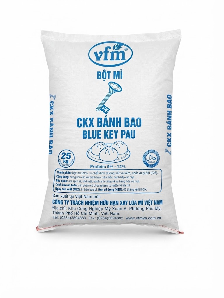 Bột mì Chìa khoá Xanh Bánh Bao