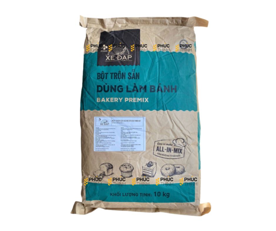 Bột trộn sẵn bánh Sticky Bread (Bánh mì mè)