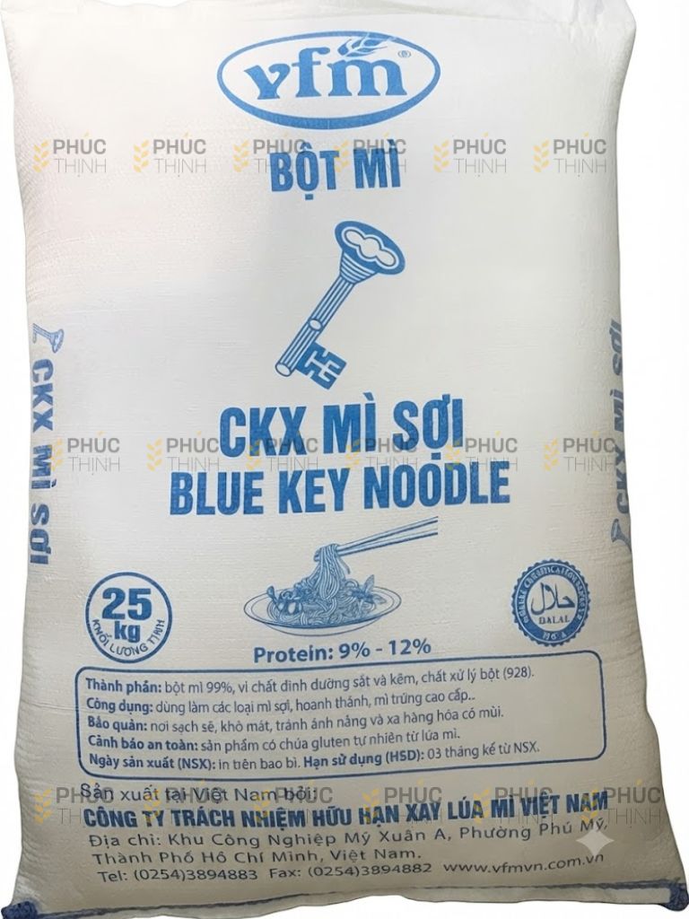 Bột mì Chìa khoá Xanh Mì Sợi