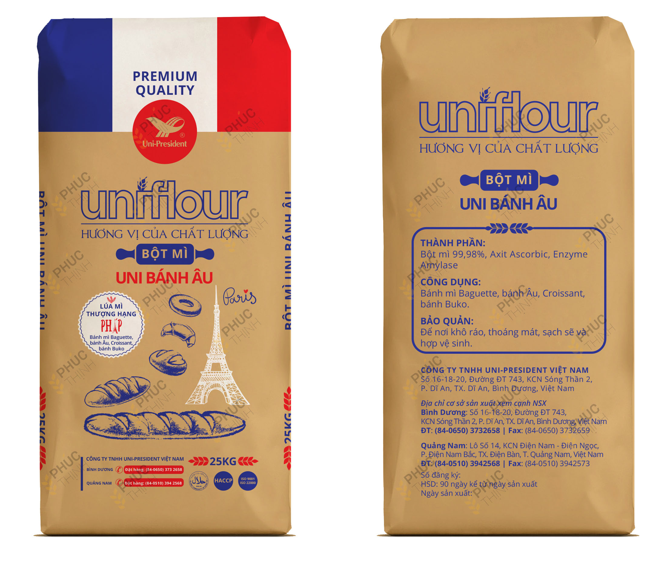 Bột mì Uni Bánh Âu