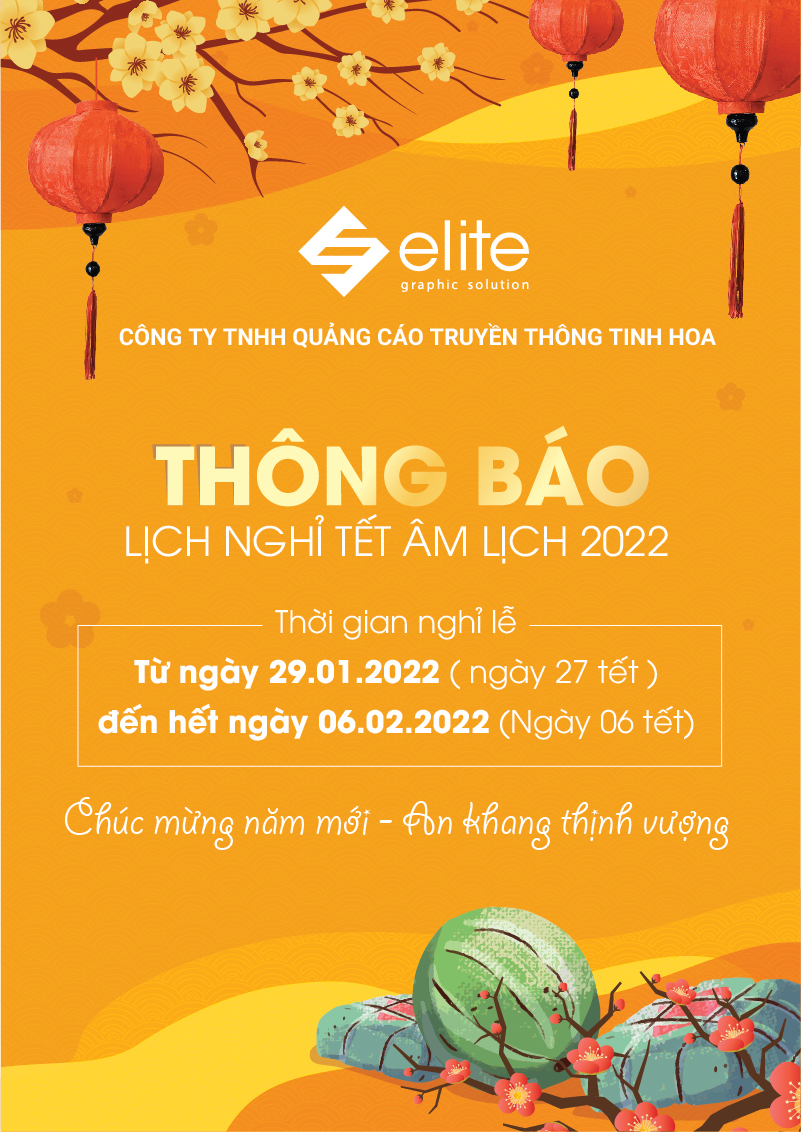 Lịch nghỉ tết năm 2022