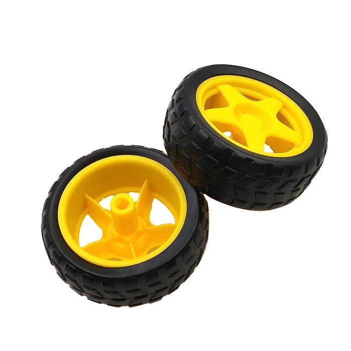 Bánh xe động cơ vàng