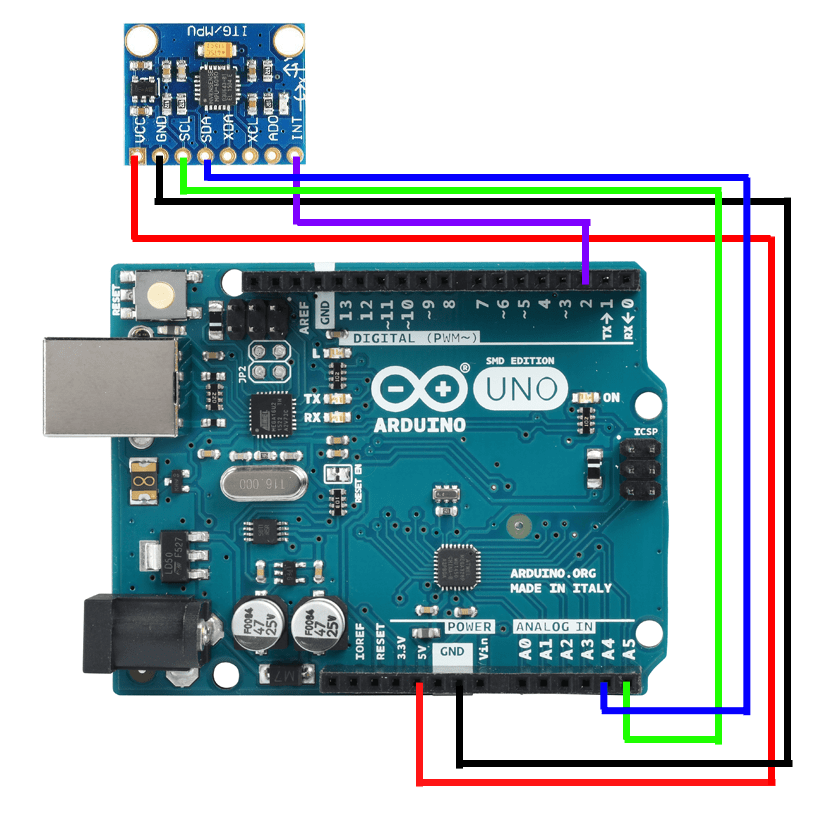 Cảm biến GY-521 6DOF IMU MPU6050