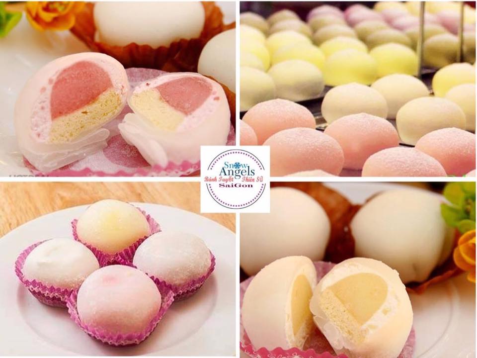 Mua bánh tuyết thiên sứ tphcm