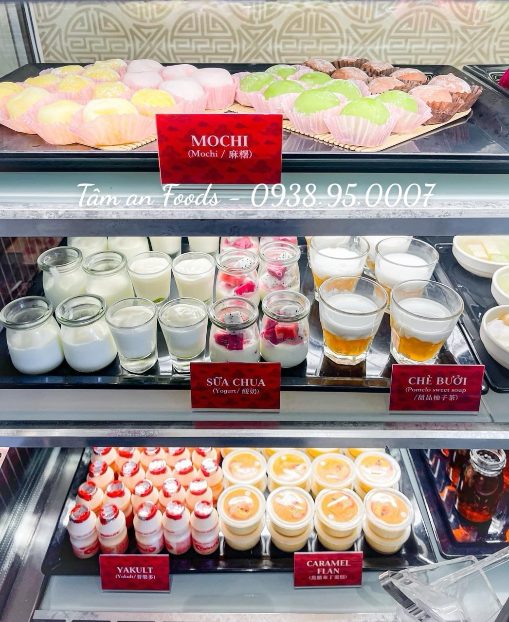 Chuỗi Buffet Manwah có bánh tuyết thiên sứ tráng miệng