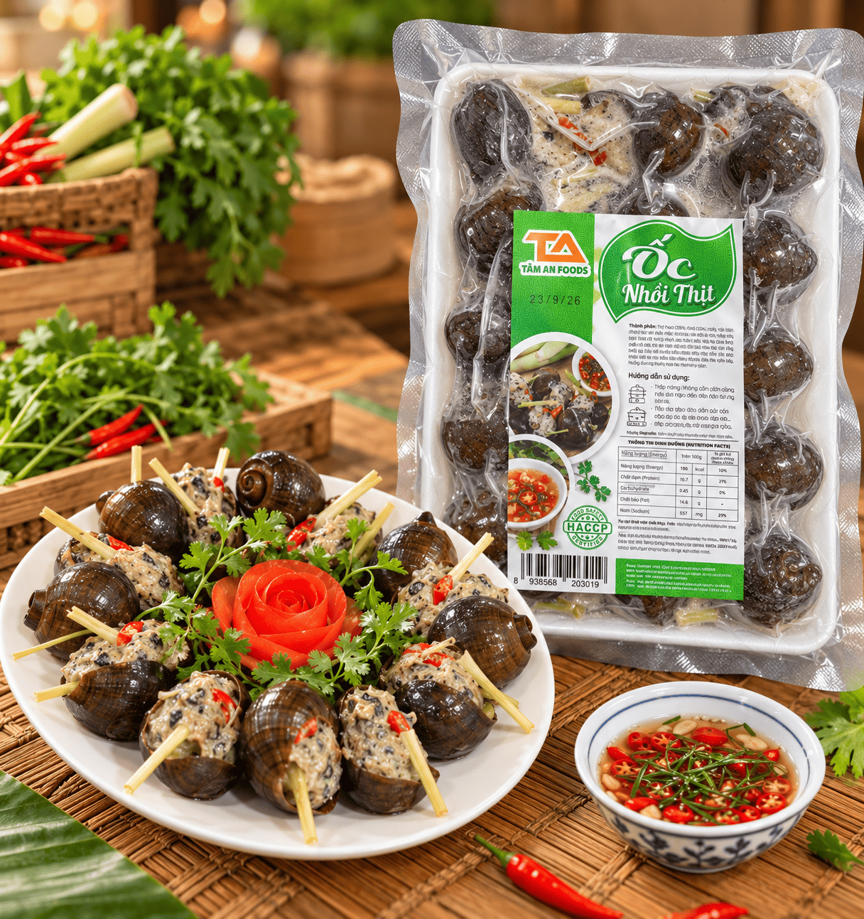 Cách làm ốc nhồi thịt