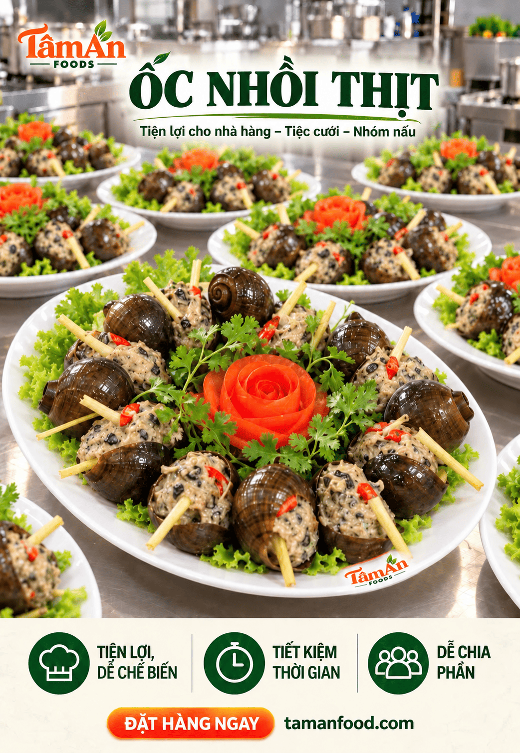 cách làm ốc nhồi thịt