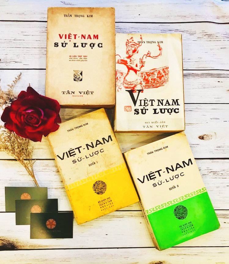 VIỆT NAM SỬ LƯỢC BỘ SÁCH SỬ ĐƯỢC NHIỀU NGƯỜI SĂN TÌM