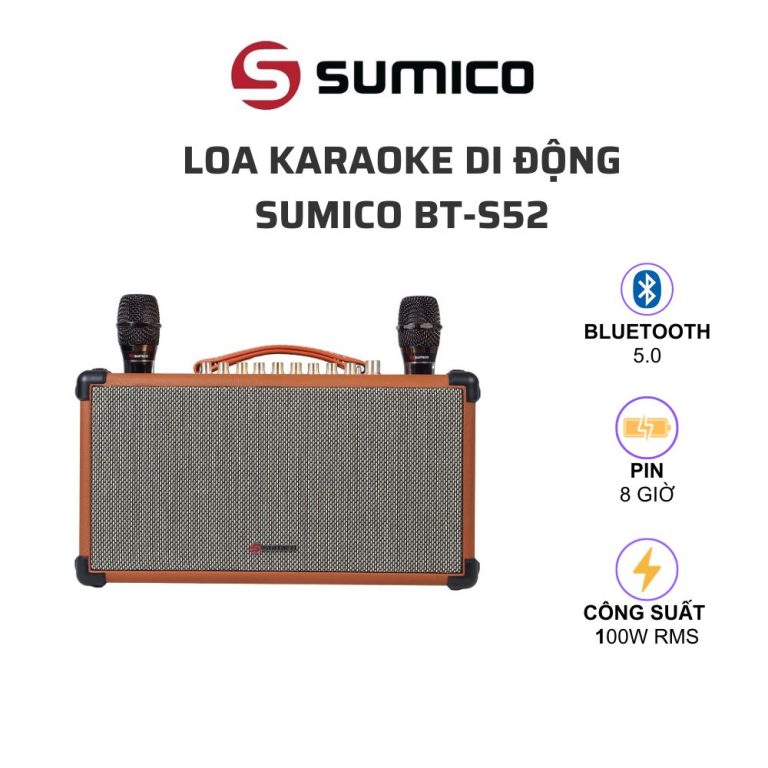 LOA XÁCH TAY  SUMICO BT-S52