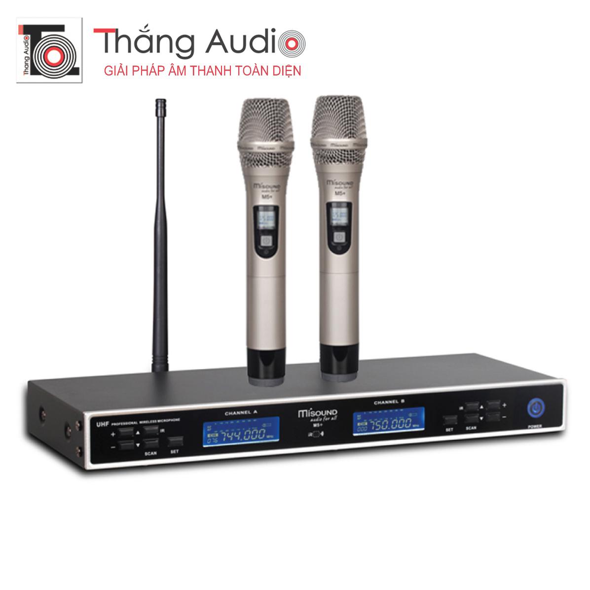 MICRO KHÔNG DÂY MISOUND M5+