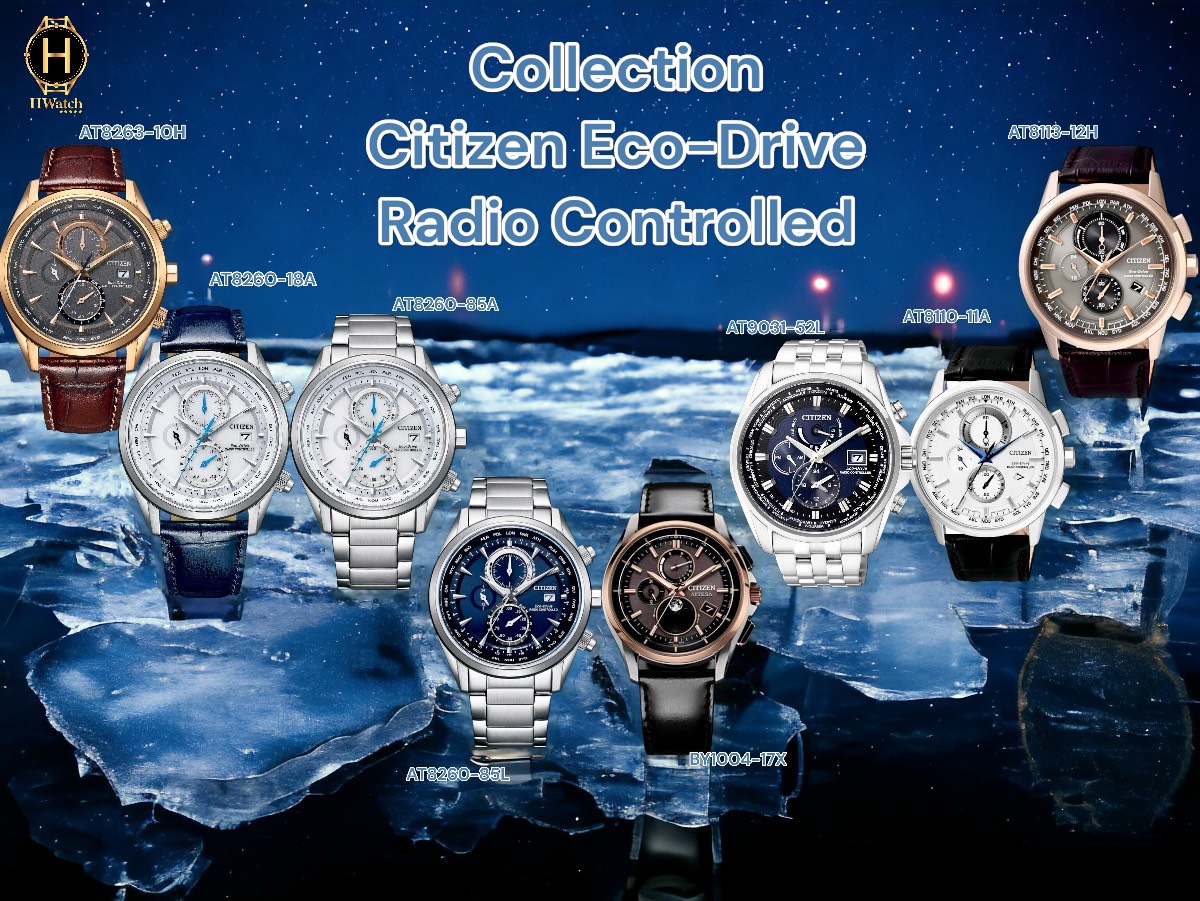 Khám Phá Bộ Sưu Tập Citizen Eco-Drive Radio Controlled Siêu Hot Hit Năm 2024