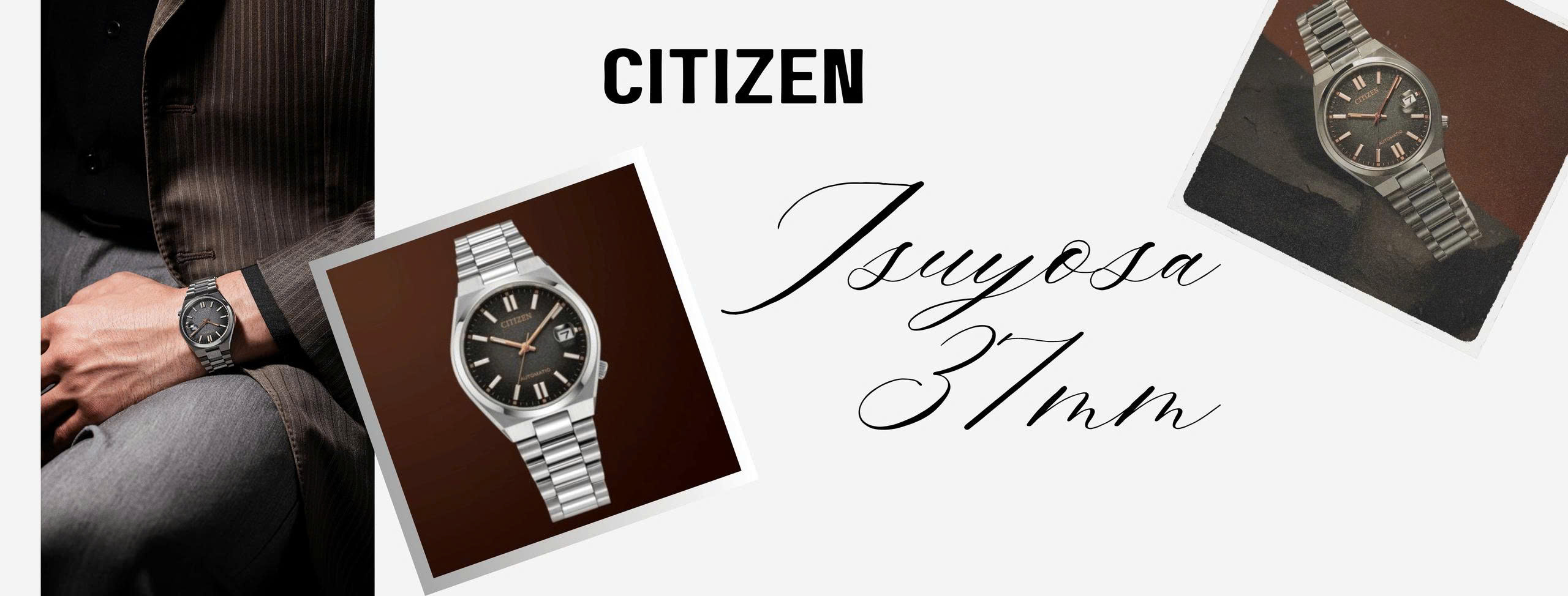 Citizen Tsuyosa 37mm NJ0200-50E Đen Xám – Phiên Bản Giới Hạn 8.000 Chiếc | Hwatch
