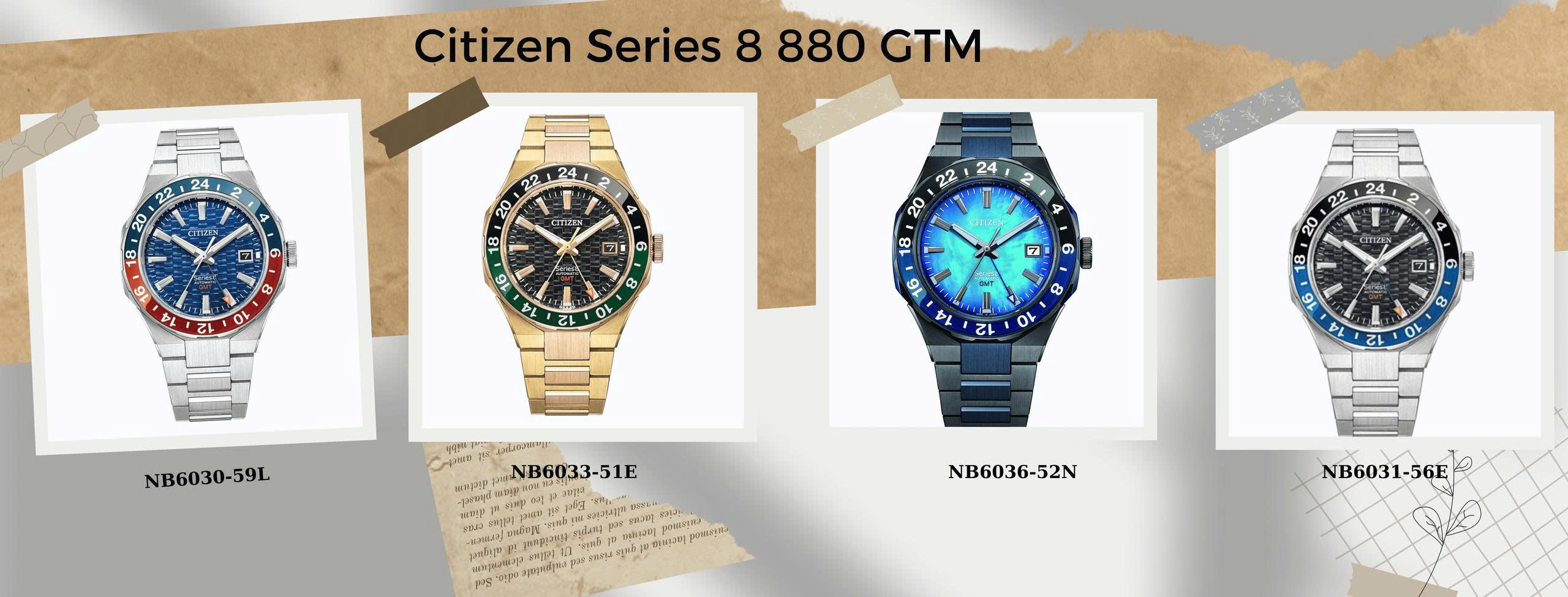 Mua Citizen Series 8 880 GMT Chính Hãng – Đồng Hồ Cao Cấp Nhật Bản | Hwatchc