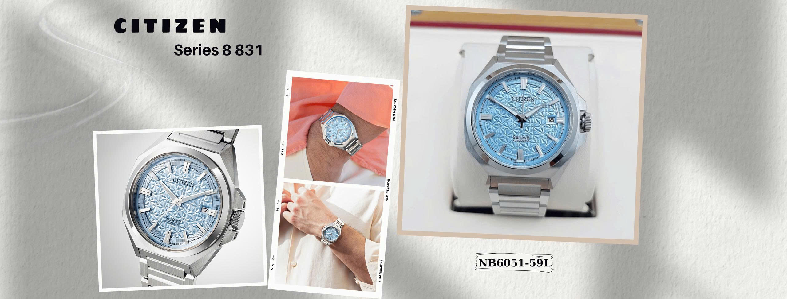 Citizen Automatic Series 8 831  NB6051-59L Tiffany