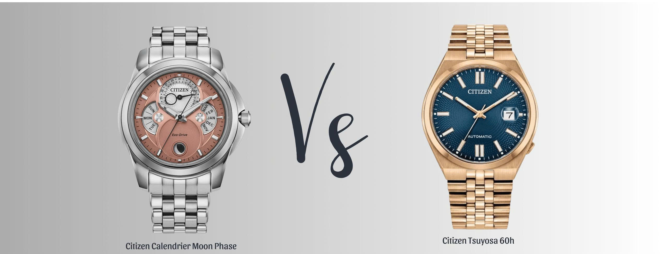 Citizen Calendrier Moon Phase BU0080-52X BU0082-06P BU0088-51H