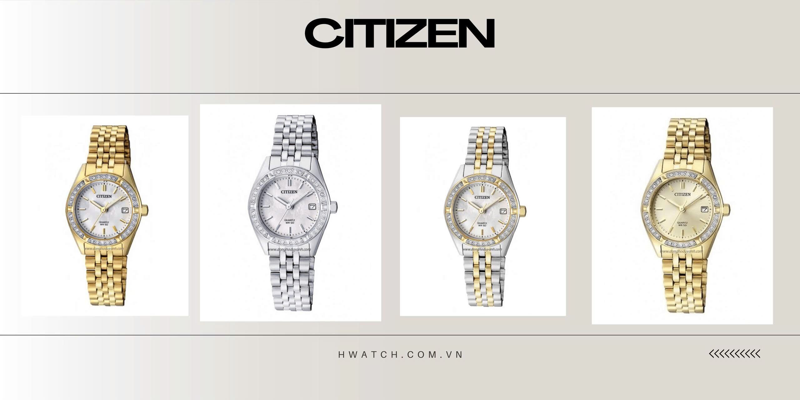Citizen Quartz Diamond  EU6060-55D  EU6062-50D EU6064-54D EU6062-50P