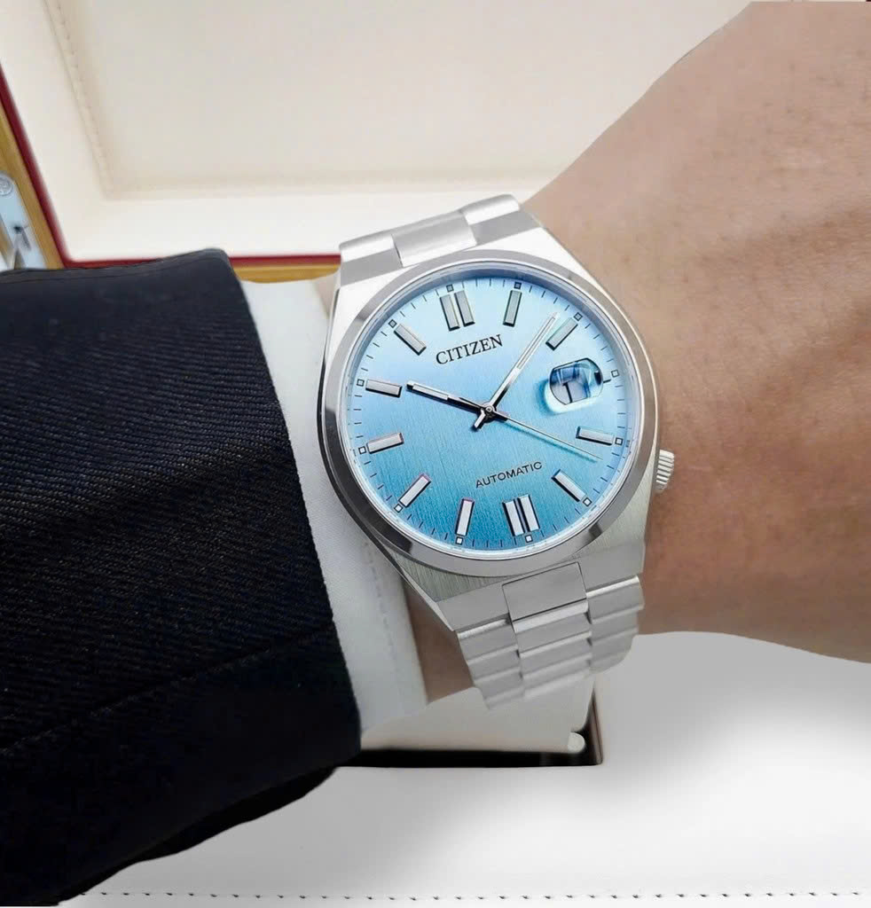 Citizen tsuyosa 40 NJ0151-88M xanh tiffany