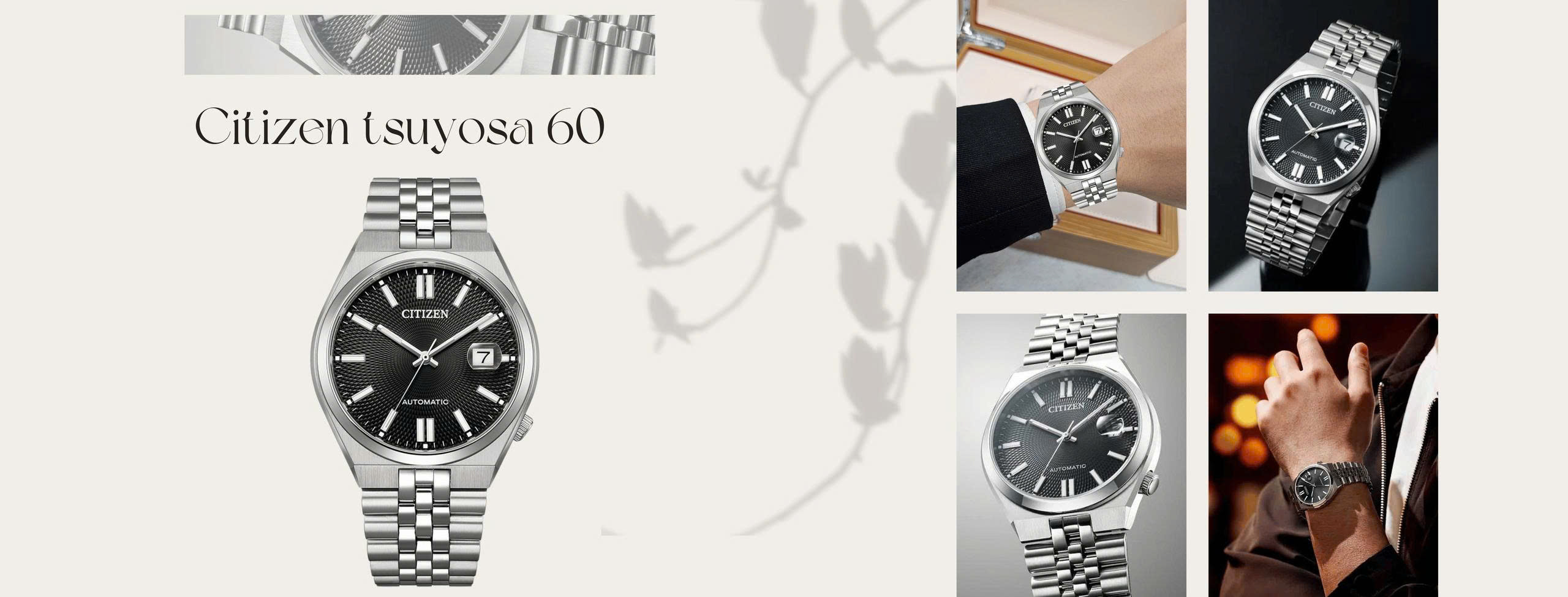 citizen Tsuyosa 60 NK0020-55E đen