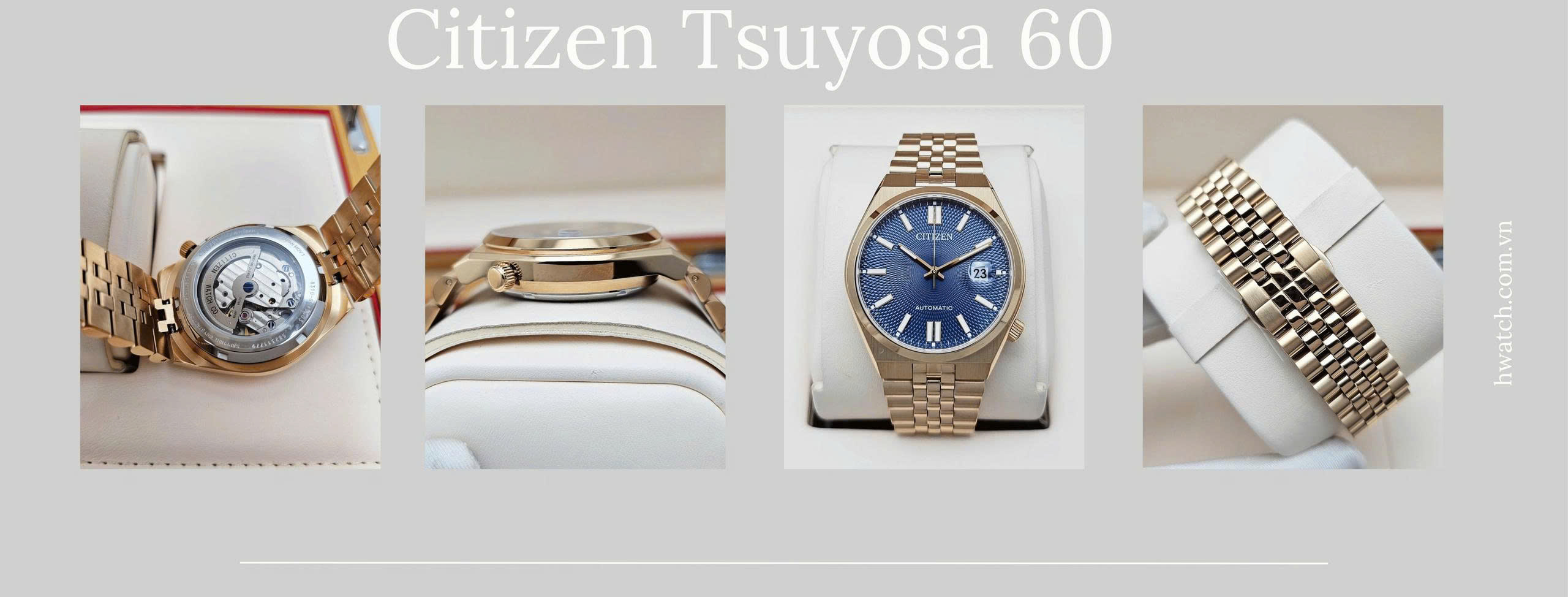 citizen Tsuyosa 60 NK0023-57L xanh tro