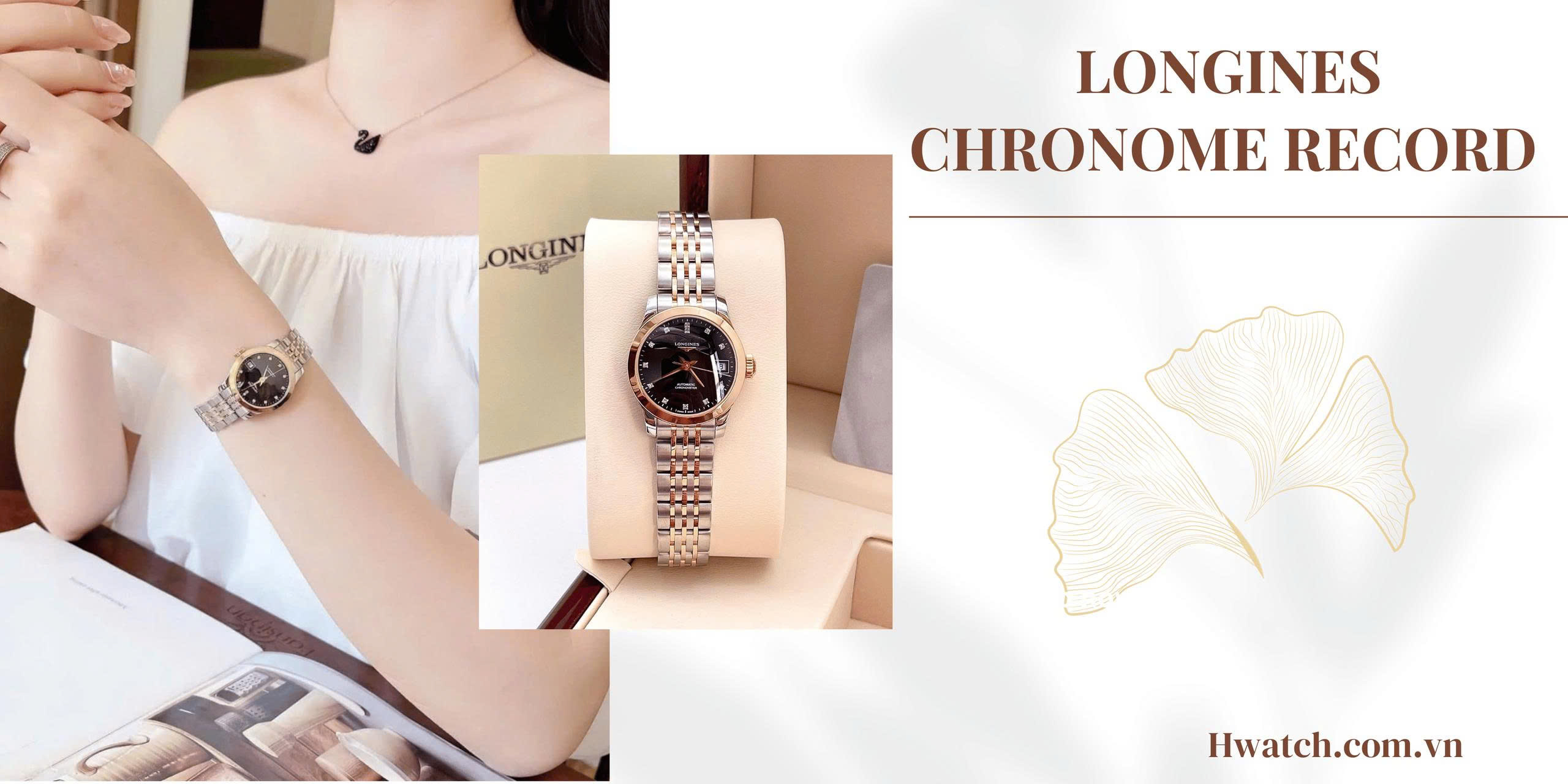  LONGINES AUTOMATIC CHRONOMETER RECORD – L2.321.5.57.7