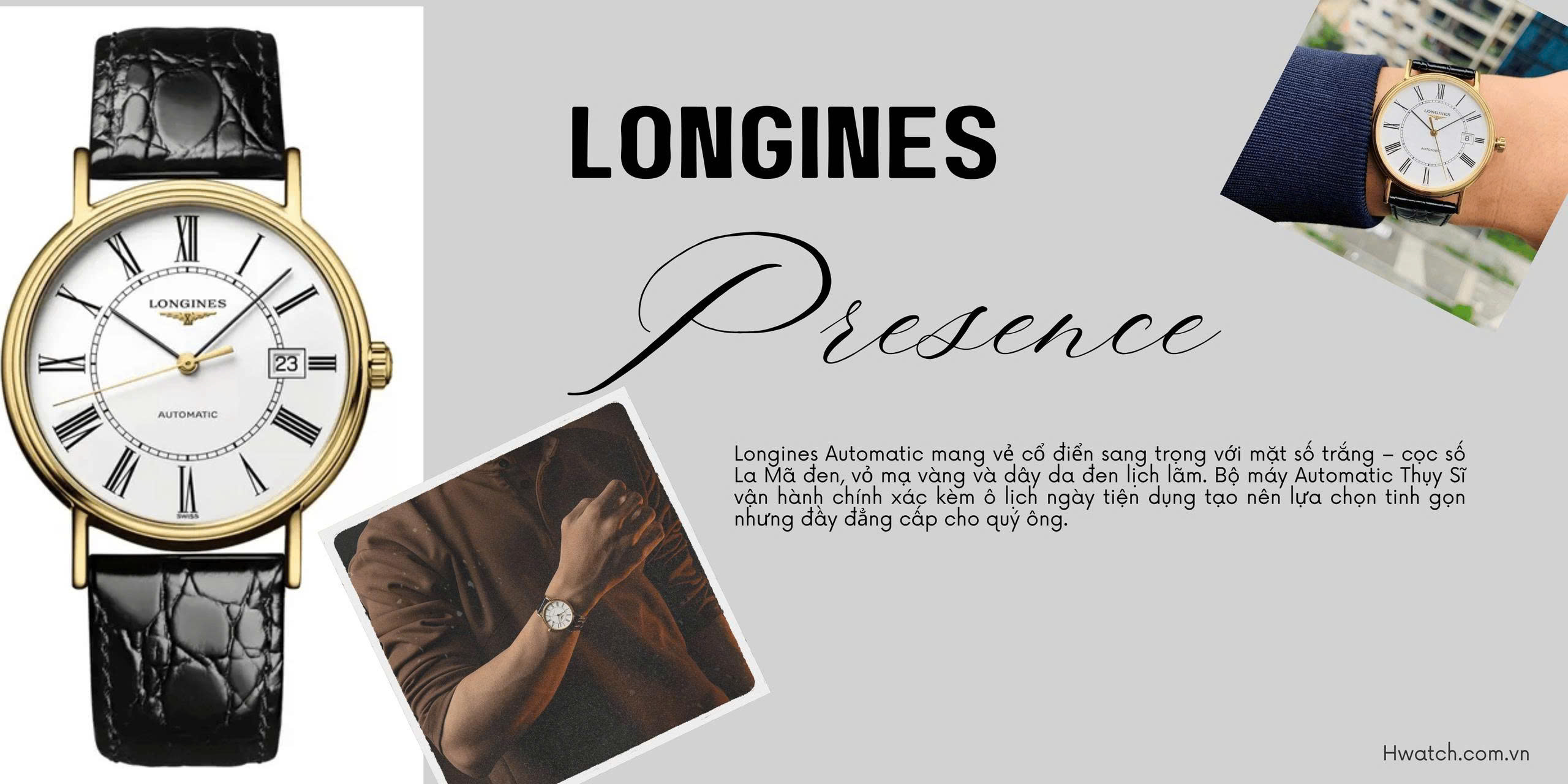 Longines Presence L4.921.2.11.2