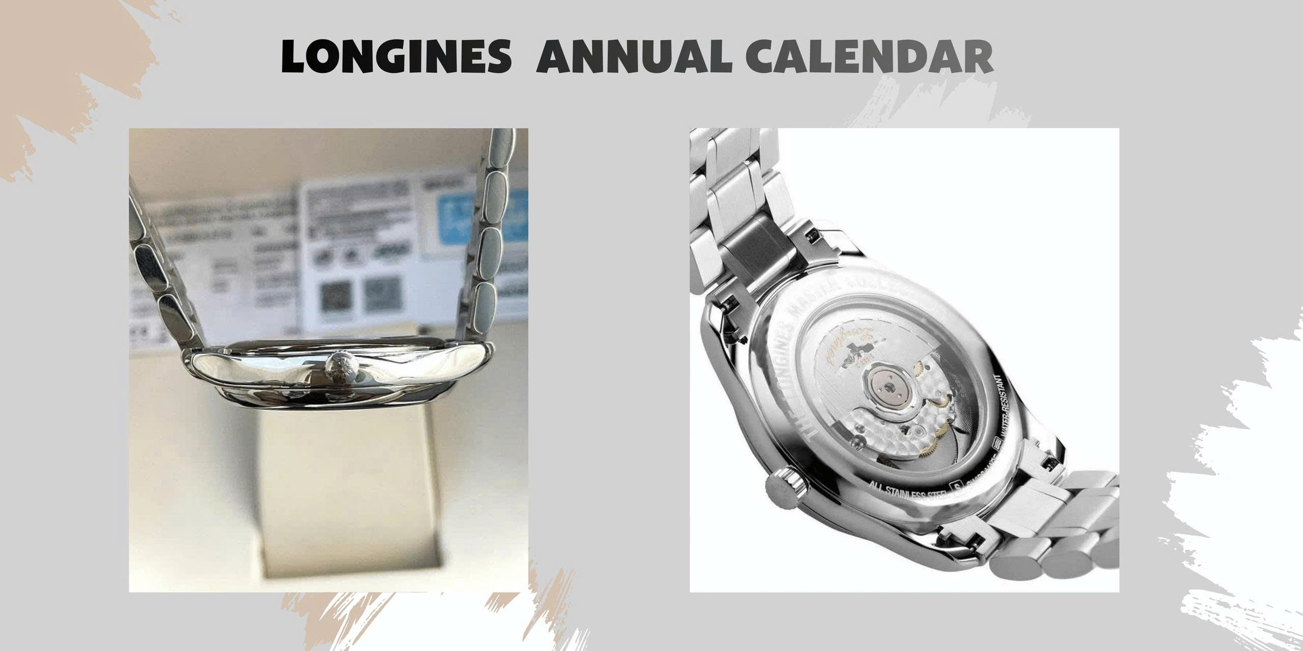  Longines Automatic Master Annual Calendar  L2.910.4.51.6 ( L29104516 )