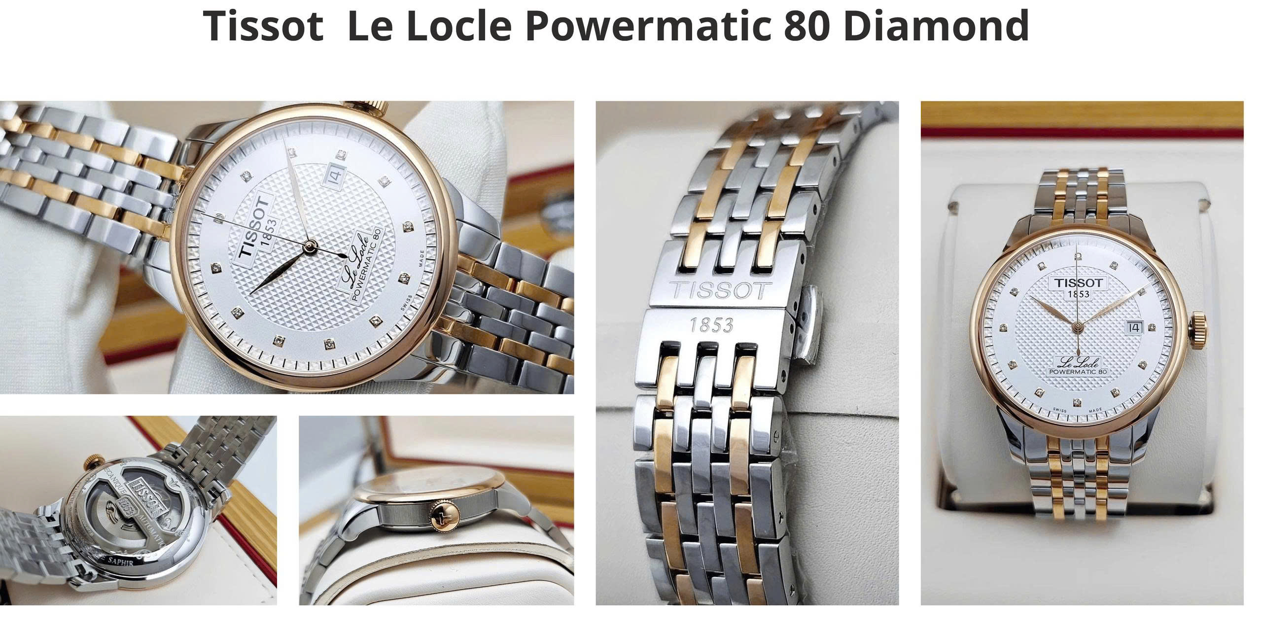 Tissot Automatic Le Locle Powermatic 80 Diamond