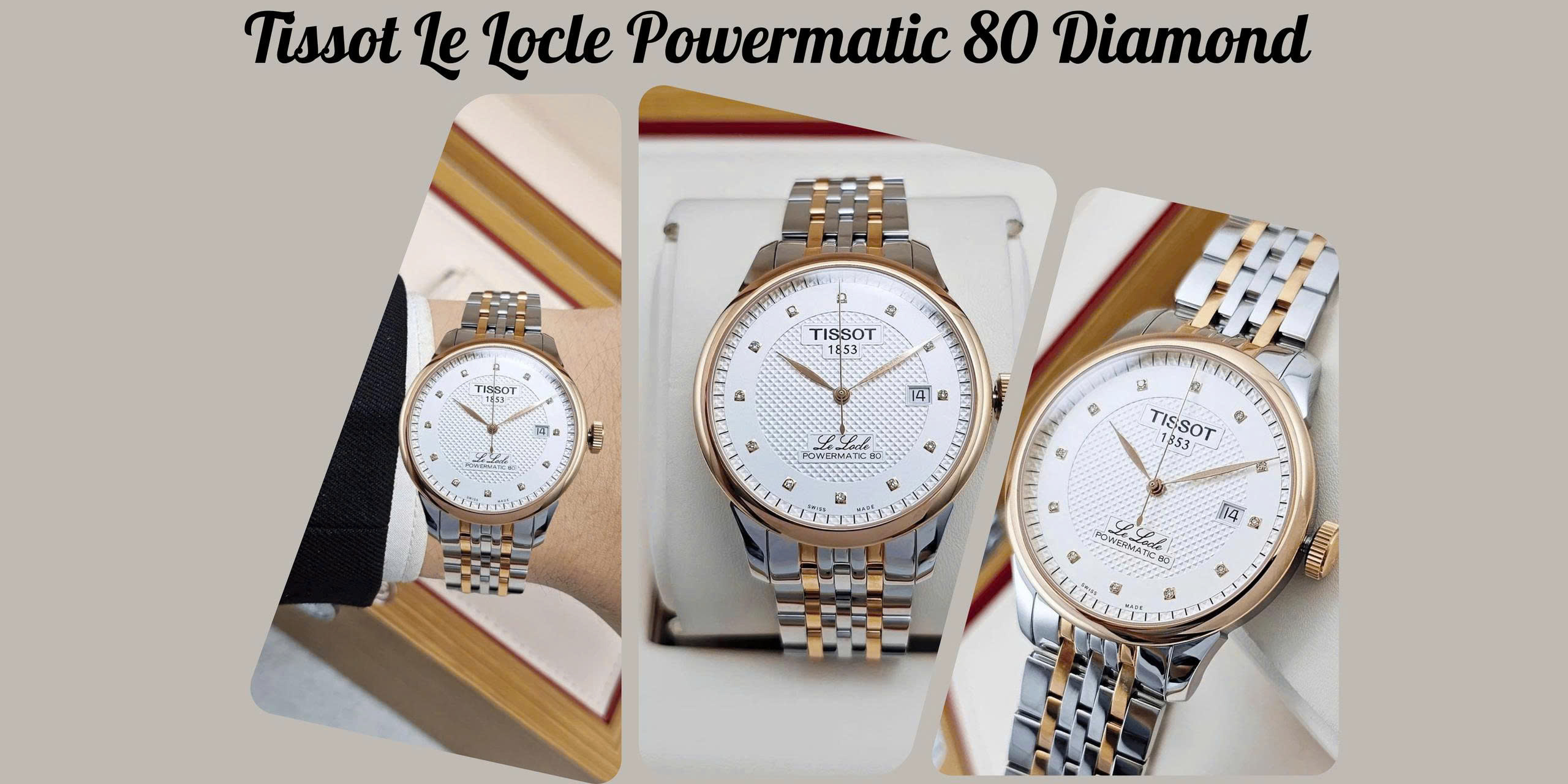 Tissot Automatic Le Locle Powermatic 80 Diamond