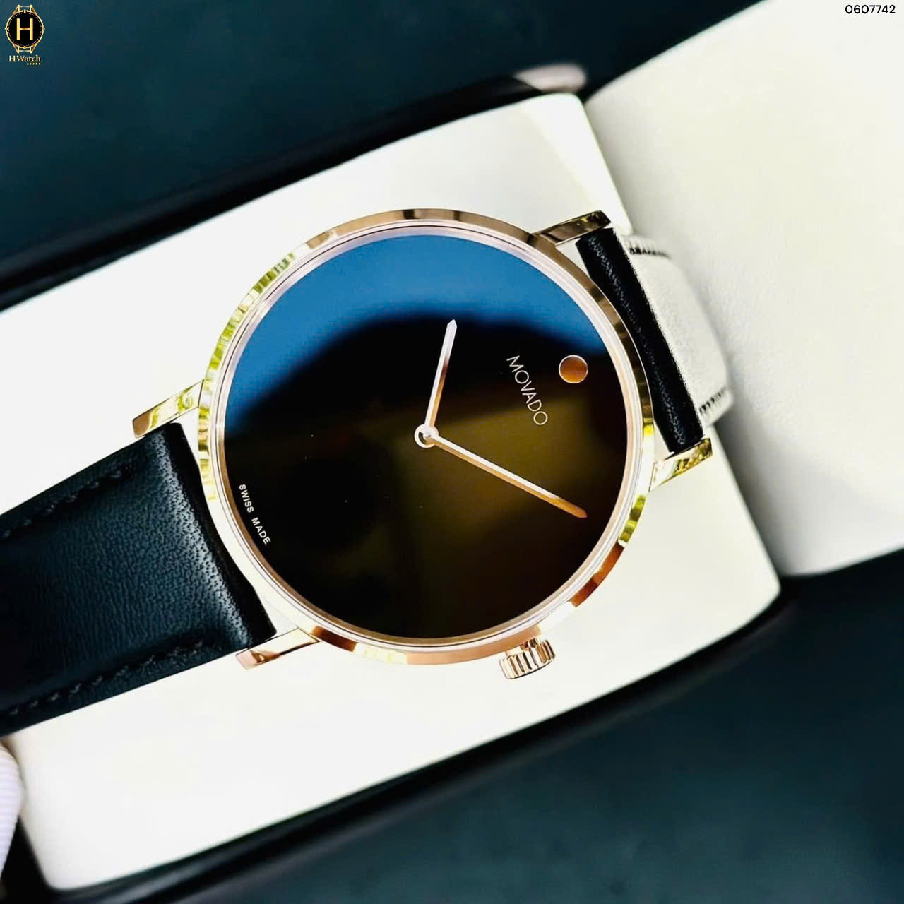 Đồng Hồ Nam Movado Quartz Signature 0607742