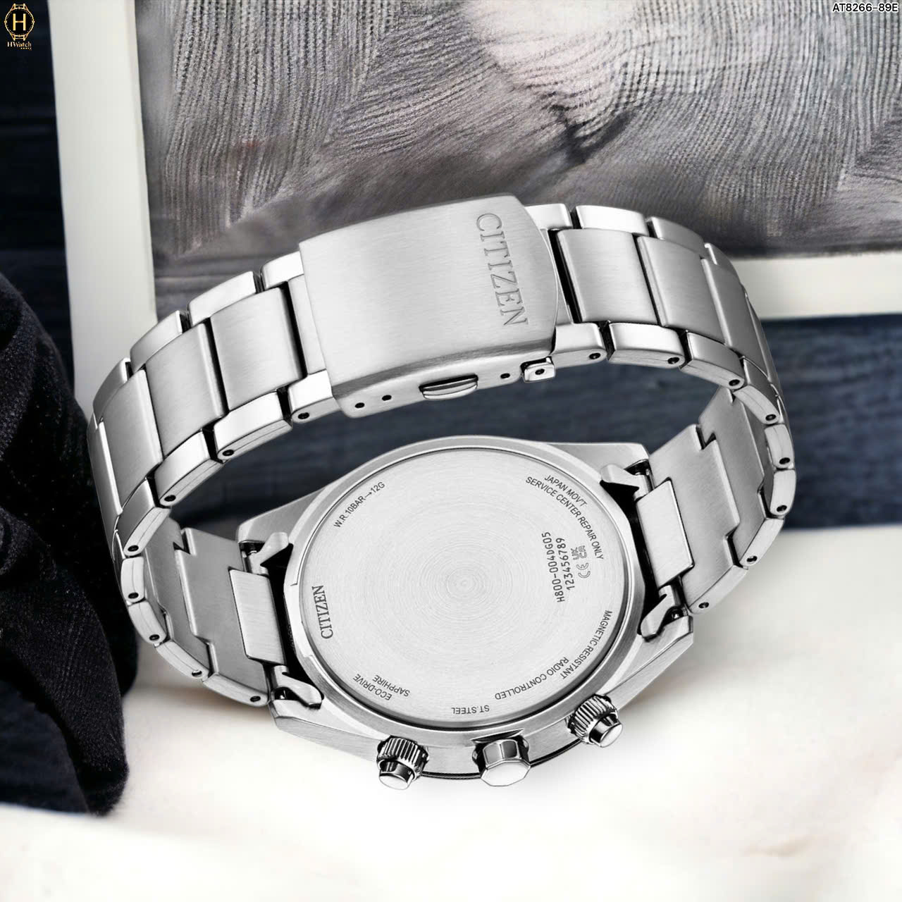 đồng Hồ Citizen Eco Drive Wr 10 Bar Citizen BY1010-57L Tsuki-yomi